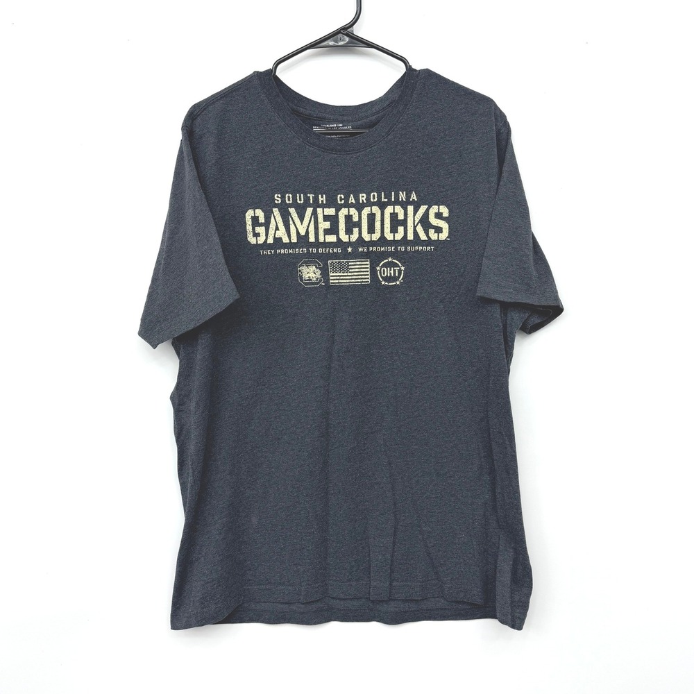 Operation Hat Trick South Carolina Gamecocks OHT Military Support T-Shirt‎ 2XL